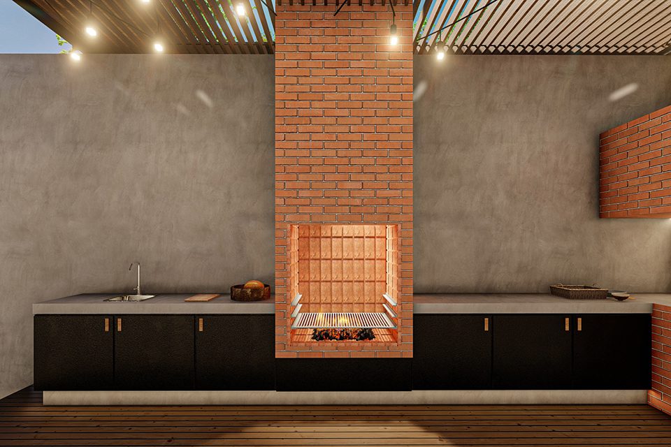 asador de ladrillos de ladrillera mecanizada